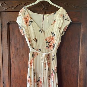 Free people maxi dress from Anthropologie